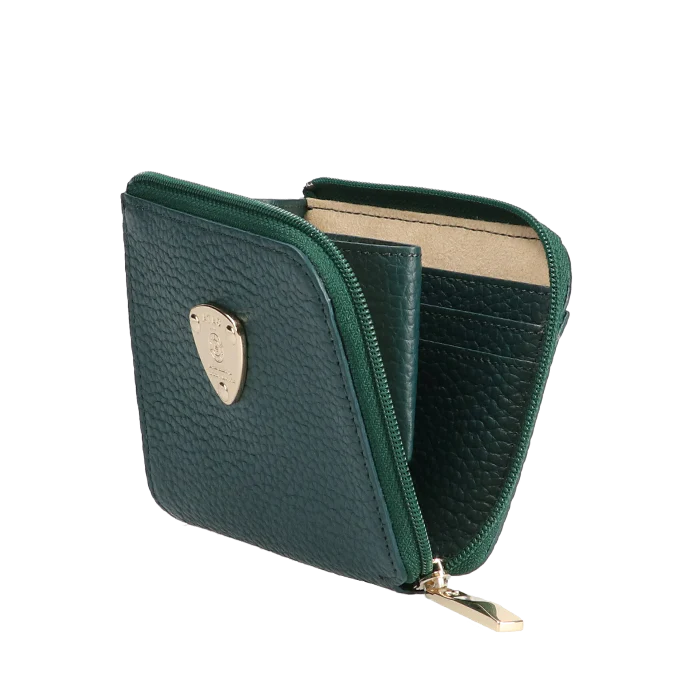 atelierAtaoのミニ財布｜milimo(ミリモ)｜ケリー｜ボタニカルグリーン｜キャッシュレス対応 - Image 4