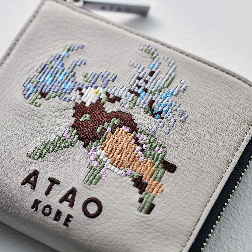ATAO20周年限定｜SAFARILANDクラシック｜チェス(CHESS)｜ミニ財布｜刺繍｜日本製 - Image 8