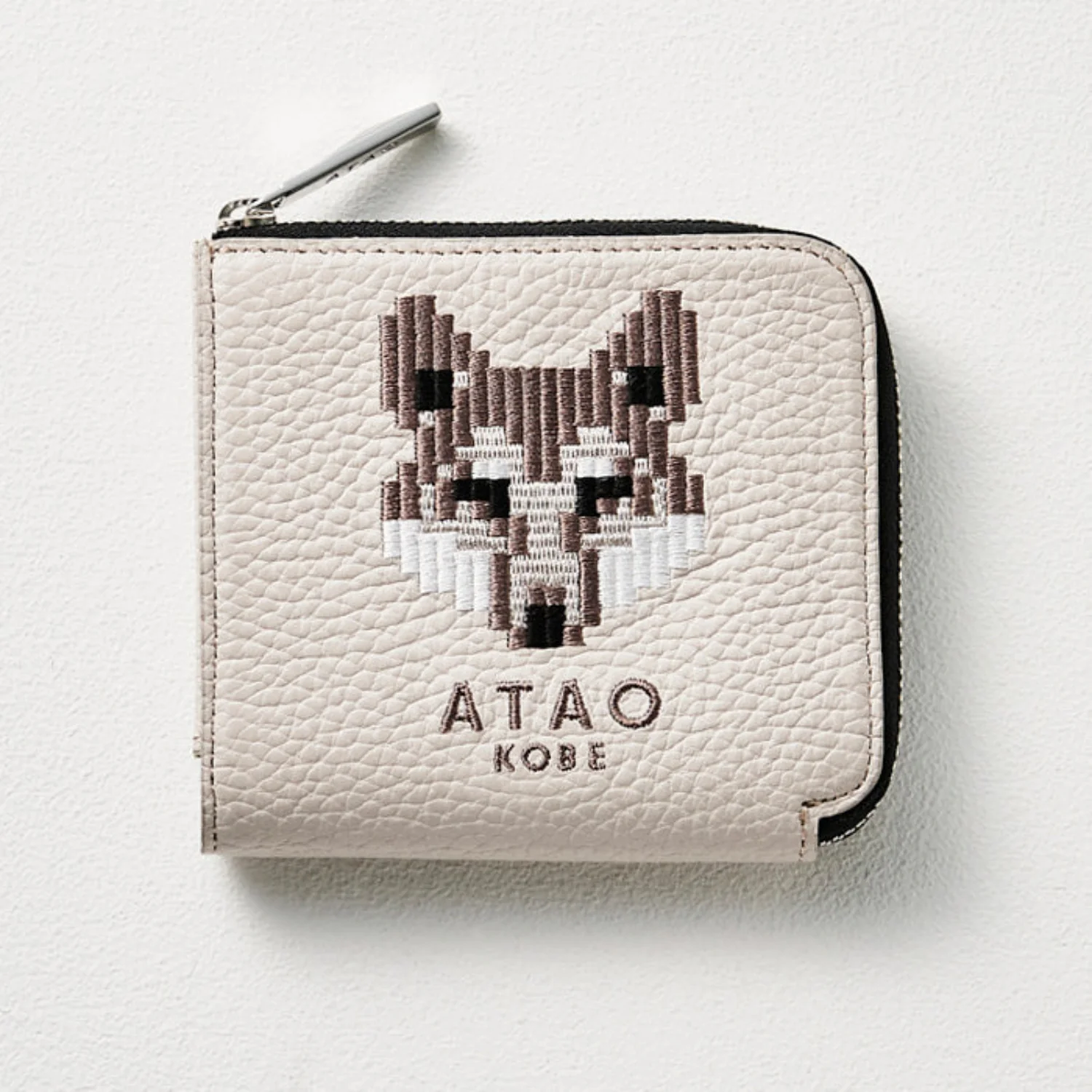 ATAO18周年記念｜SAFARILANDシリーズ｜チェス(CHESS)｜ミニ財布｜刺繍｜日本製 - Image 3