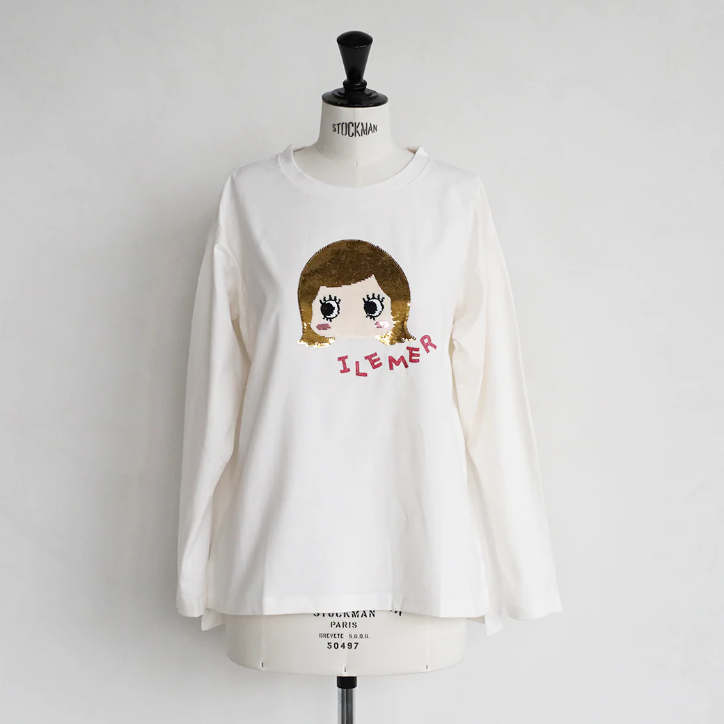 イーマリースパンコール長袖Tシャツ（大人） - Image 5