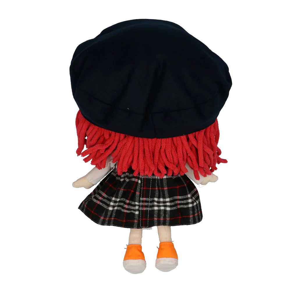 【ハピプラ用】着せ替えデラックスセット（チェックワンピ・ブラック） - Image 3