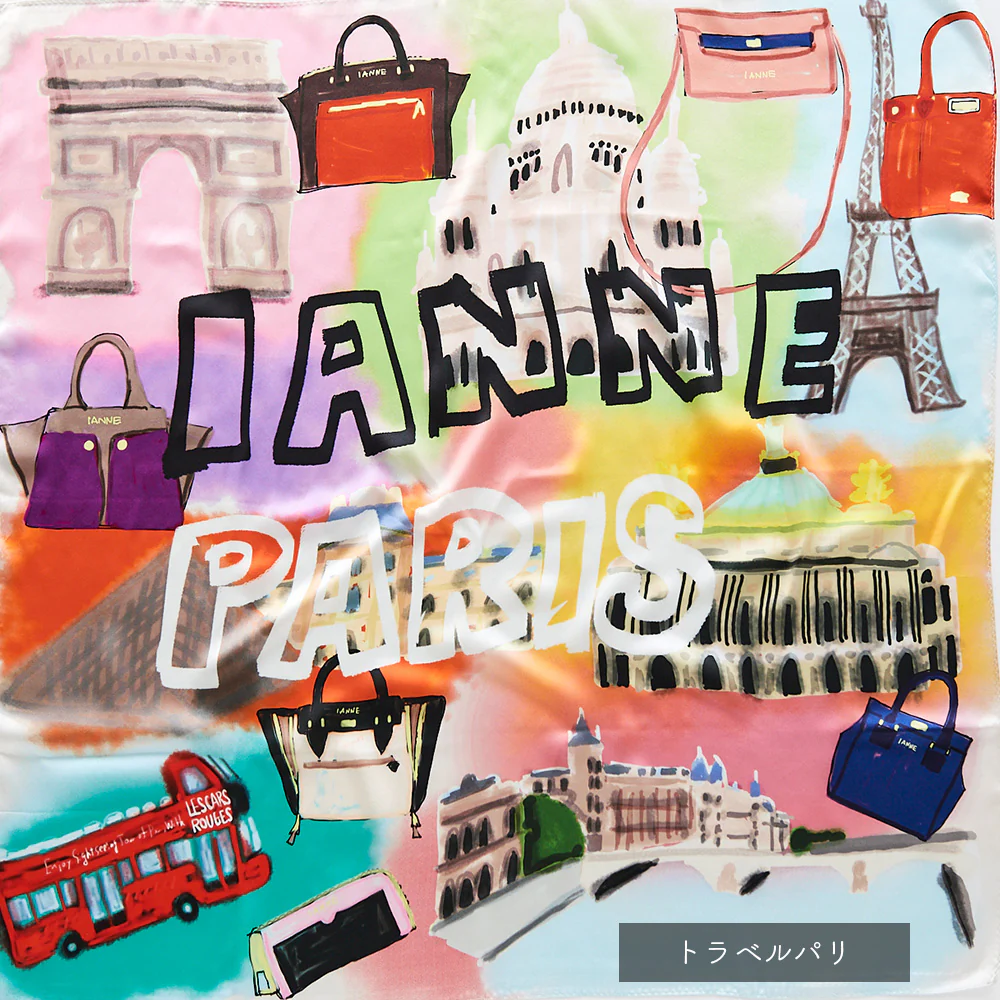 唯一無二のアート｜IANNEシルク大判スカーフ - Image 9